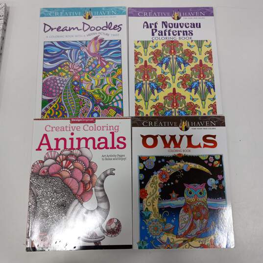 Lot of 10 Assorted Coloring Books image number 3