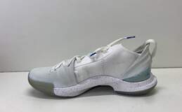 Under Armour Curry 5 Low Triple White Athletic Shoes Men's Size 9.5 alternative image