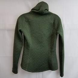 Marmot funnel neck dark green pullover fleece sweatshirt women's XS