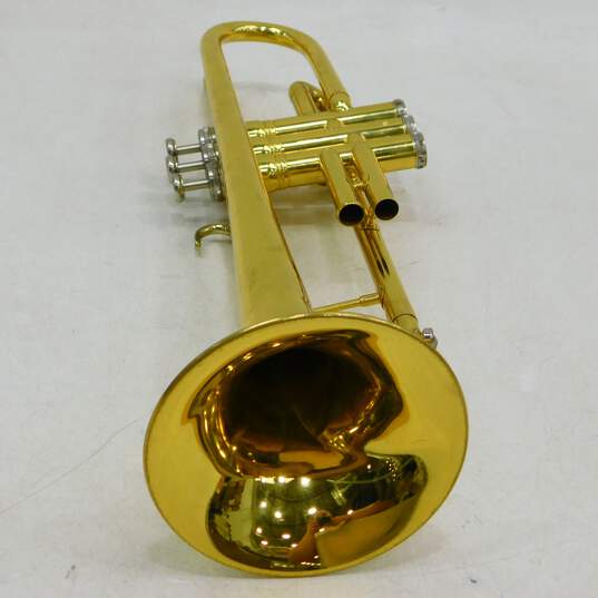Conn Brand 22B Model B Flat Trumpet w/ Case and Mouthpiece image number 6