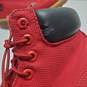 Timberland Men's Red Hiking Boots Size 11 image number 6
