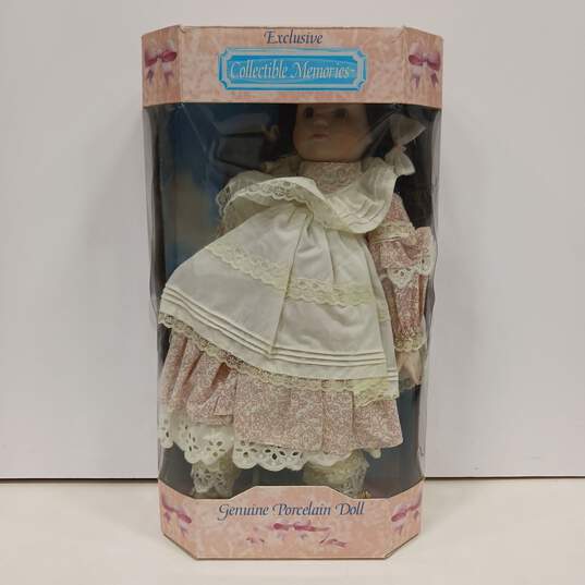 Exclusive Collectible Memories Porcelain Doll in Original Box image number 7