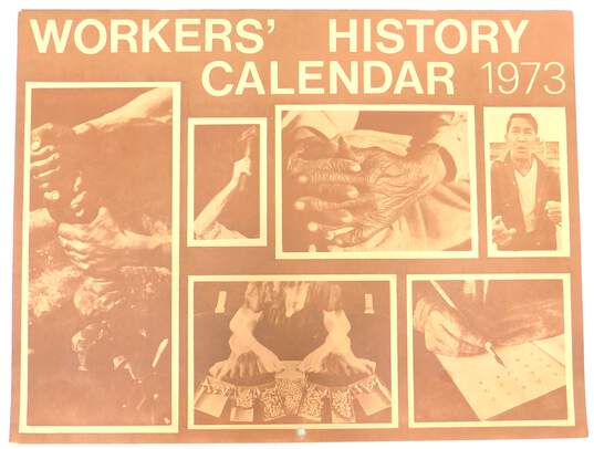 Vintage Workers' History Calendar 1973 By The Revolutionary Union image number 1