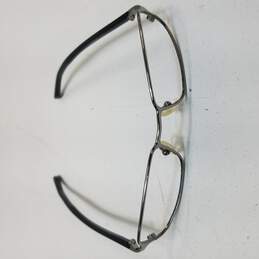 Gucci GG 1667 836 Silver Black Rectangular Eyeglasses Frames alternative image