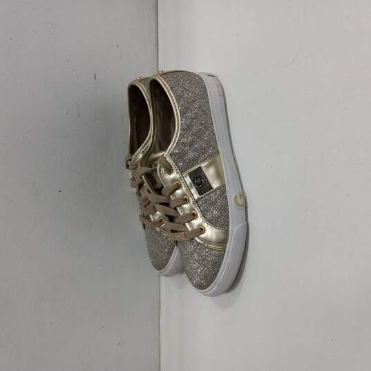 G by Guess Women's Gold Shimmer Shoes Size 8.5M image number 1