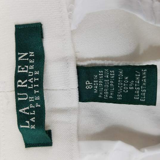 Ralph Lauren Women Pants White 8 image number 3