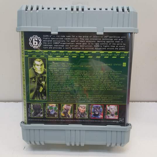 2005 Hasbro G.I. Joe Sigma 6 (Long Range) Action Figure (Sealed) image number 2