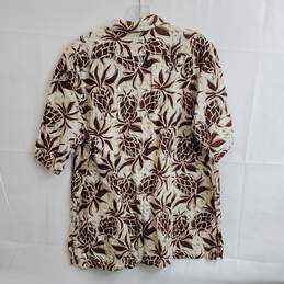 Go Barefoot Cotton Hawaiian Shirt Men's Size L alternative image