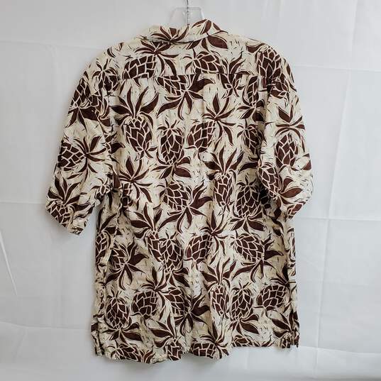 Go Barefoot Cotton Hawaiian Shirt Men's Size L image number 2