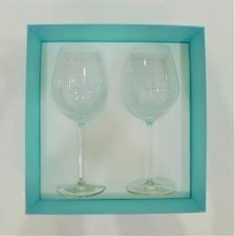 Tiffany & Co. Wine Glasses Pair IOB alternative image