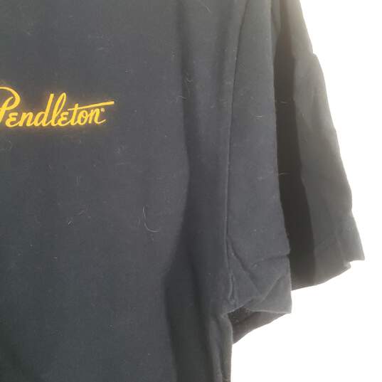 Mens Cotton Regular Fit Crew Neck Short Sleeve Pullover T-Shirt Size Medium image number 3