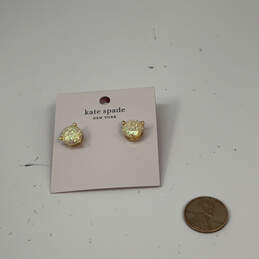 Designer Kate Spade Gold-Tone Rise And Shine Opal Glitter Stud Earrings alternative image
