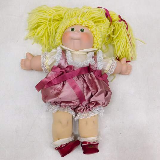 VNTG Xavier Robets Porcelain Cabbage Patch Dolls Shaders China 1985 Applause image number 6