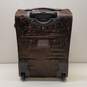 Unbranded Heart Jacquard Brown Luggage w/ Carry-On image number 11