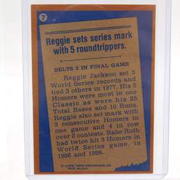 1978 HOF Reggie Jackson Topps 77 Record Breaker NY Yankees alternative image