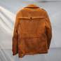 Jingpin Fushi Button Up Wool Blend Overcoat Jacket Size M image number 2