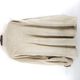 Pronto Uomo Men Grey Leather Shirt 3X alternative image