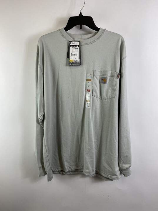 Carhartt Men Seafoam Long Sleeve -Shirt L NWT image number 1