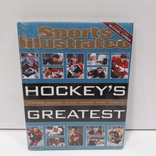 Sports Illustrated Hockey's Greatest Hardcover Book (New) image number 1