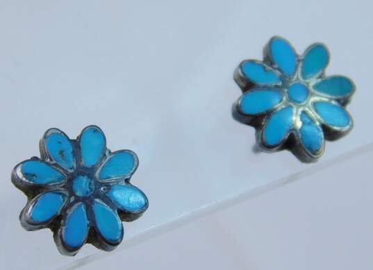 925 Sterling Silver & Turquoise Jewelry image number 8