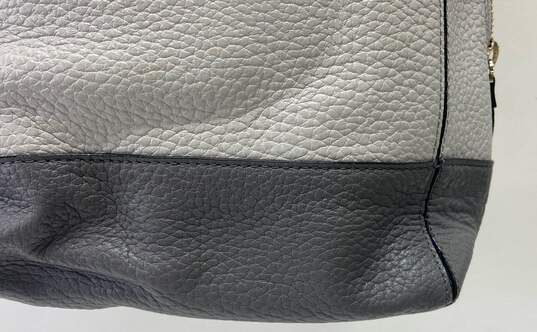 Kate Spade Gray Leather Tote Bag image number 7