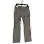 NWT The North Face Womens Gray Flat Front Straight Leg Hiking Pants Size 10 image number 2