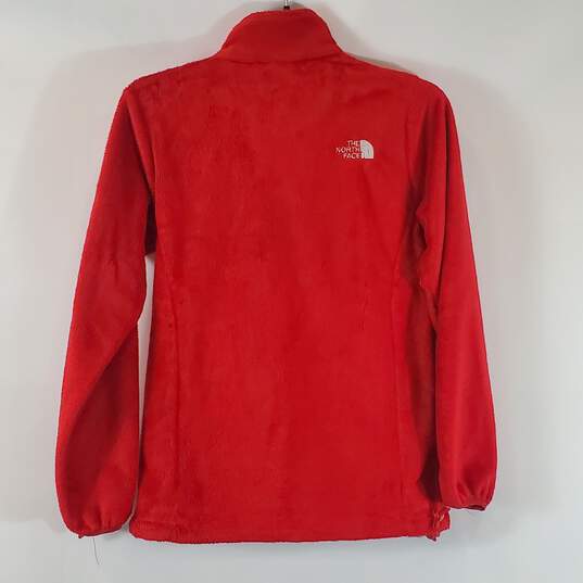 The North Face Women Red Zip-Up Jacket Small image number 3