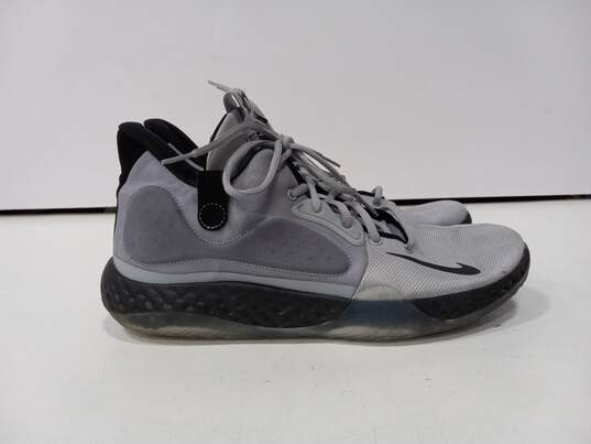 NIKE KD Trey Men's Wolf Grey Basketball Lace-Up Shoes Size 12 image number 1