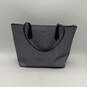 Womens Blue Glitter Double Handle Inner Zipper Pocket Tote Bag Purse image number 1