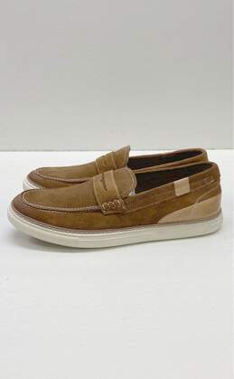 Adan LA Logan Brown Slip-On Shoes Size 9