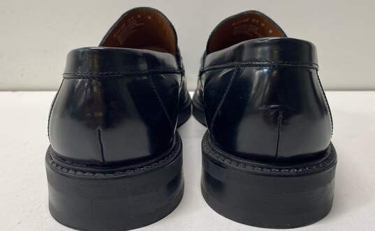 Nunn Bush Black Leather Loafers Shoes Men's Size 9 M image number 4