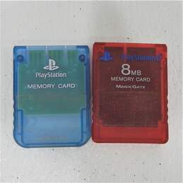 10 ct. Sony PS2 Memory Card Lot alternative image