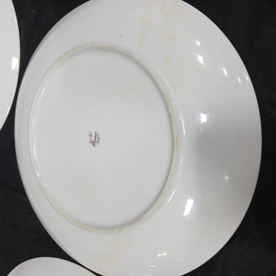 Eleanor Fine China Dinner Plates 6pc Bundle image number 3