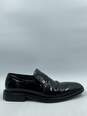 Authentic Vtg Gianni Versace Black Square-Toe Loafers M 7 image number 1