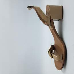 Stella McCartney Buckle Sandal Women's Sz 8.5 Beige/Gold alternative image