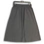 Womens Black Elastic Waist Slash Pocket Drawstring Palazzo Pants Size 8 image number 2