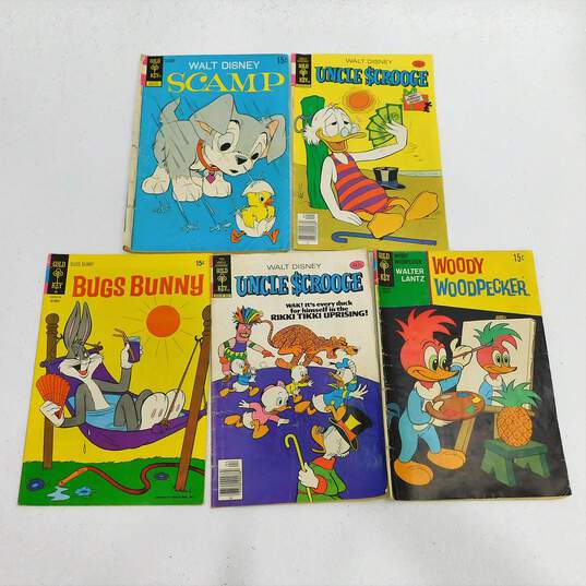 Gold Key Bronze Age Comic Lot: Bugs Bunny, Uncle Scrooge, & More image number 2