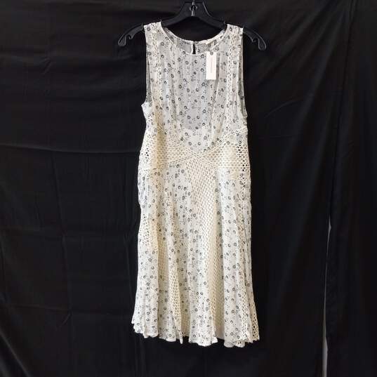Anthropologie Lace Mini Dress Size 6 NWT image number 1