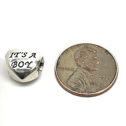 Designer Pandora S925 ALE Sterling Silver Cubic Zirconia Heart Beaded Charm