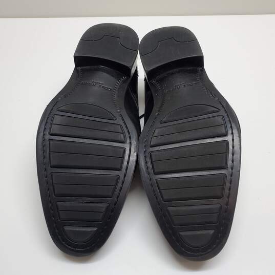 Cole Haan Oxford Dress Shoes Plain Toe Blucher Black Leather Mens Sz 10 1/2 image number 7