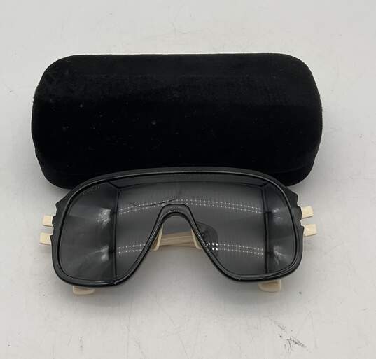 Gucci GG06635/001 Black and Off-White Mask Sunglasses With Case image number 2