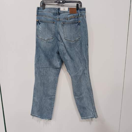 Judy Blue Women's Medium Stone Wash Mid Rise Dad Jeans Size 14W NWT image number 2
