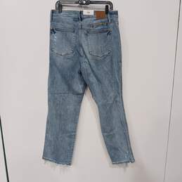 Judy Blue Women's Medium Stone Wash Mid Rise Dad Jeans Size 14W NWT alternative image