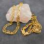14K Yellow Gold Fancy Link Chain Necklace 17.9g image number 1