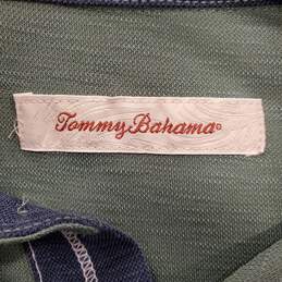 Tommy Bahama Men Green Polo Shirt M