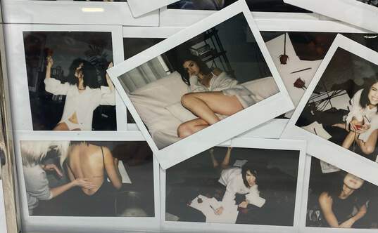 Framed Set of Candid Original Polaroids of Selena Gomez image number 5