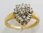 10K Yellow Gold 0.56 CTTW Baguette & Round Diamond Ring 3.0g image number 1