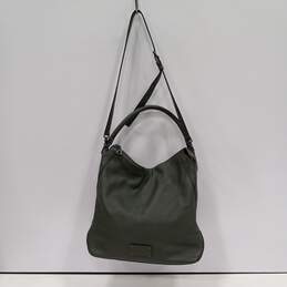 Marc Jacobs Green Pebble Leather Hobo Bag