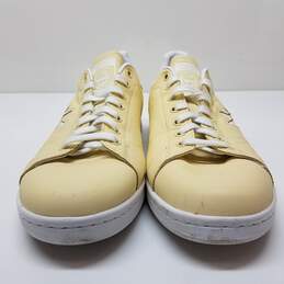 Adidas Originals Stan Smith Shoes Yellow Cloud White Sneakers Size 12 alternative image