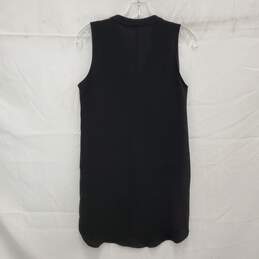 NWT Lush WM's Smocked Slip Black Chiffon Dress Size XS alternative image